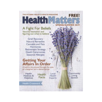 Link to: http://ovhealth.ca/wp-content/uploads/2019/07/Health-Matters-Spring-Summer-2019.pdf